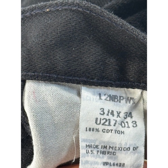 Wrangler Jeans Women 3/4x34 Black High Rise Western Style Classic Denim Pants - Picture 9 of 10